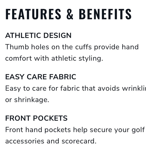 FootJoy Pullover Asymmetrical 1/2 zipper - Picture 11 of 11